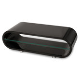 Plasma-/ LCD-TV-Regal Ovid in Schwarz