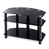 80cm TV-Regal Dais in Schwarz