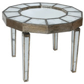 Mirror End Table