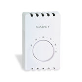 Single Pole Bi-Metal Thermostat in White