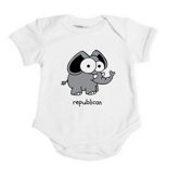 Elephant Republican Organic One Piece