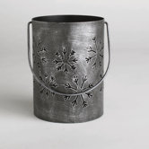 Chalet Snowflake Punch-Out Lantern