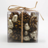 Holiday Celebration Acorn and Pinecone Set