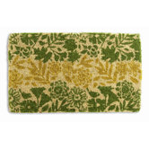 Doormats Fall Flora Coir Mat
