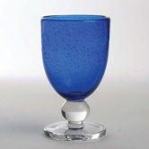 Bubble Glass Goblet (Set of 6)