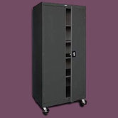 Transport Five Shelf Wide/Tall Mobile Storage - 78" x 36" x 24"
