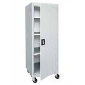 Transport Single Door Mobile Storage - 65" x 24" x 24"