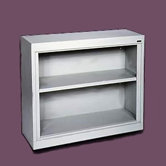 30" H Deep Two Shelf Bookcase