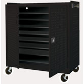 Mobile Laptop Security Cabinet with Charging System