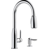 Single Handle Widespread Kitchen Faucet