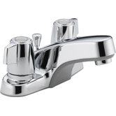 Centerset Bathroom Faucet with Double Handles