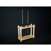 Pool Cue Floor Rack