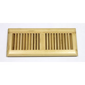 4" x 12" Surface Mount Vertical Bamboo Wood Vent in Natural