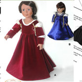 Clothes Pattern Doll Italian Renaissance Dress