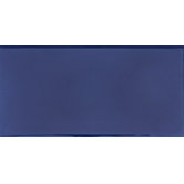Hand-Painted Ceramic 3" x 6" Glazed Field Tile in Azul