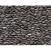 Standing Pebbles 4" x 12" Interlocking Mesh Tile in Lamina