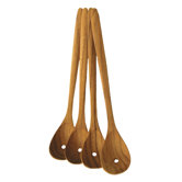 Teak Olive Spoon (Set of 4)