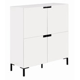 Vico Square Sideboard in White Gloss Lacquer