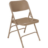 300 Series Triple Brace Steel Folding Chair