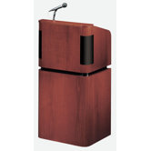 Veneer Table Top Lectern with Sound