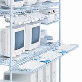 Wire Keyboard Holder for LAN Management System