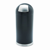 Dome Round Receptacle with Spring-Loaded Door