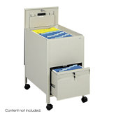 Extra-Deep Locking Letter-Size Tub File with File Drawer