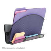 Onyx Magnetic Mesh File Pocket with Accessory Organizer in Black (Set of 6)