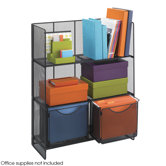 Onyx Fold-Up Shelving in Black