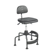 Height Adjustable Drafting Stool with Footrest