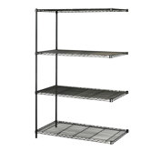 Industrial Wire Add-On Unit (48" x 24" Shelves)