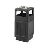 Canmeleon Ash/Trash Square Receptacle