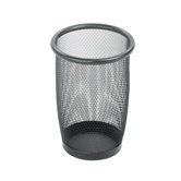 Onyx Round Mesh Wastebasket, 3 Qt