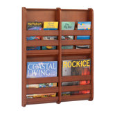 Bamboo Wall Magazine Rack