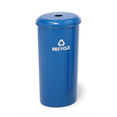 Tall Recycling Round Receptacle For Cans