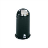 Step-On Dome Round Receptacle, 12 Gal
