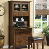 Falls Village Personal Computer Workstation with Deck