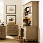 Coventry Shutter Door Credenza and Hutch