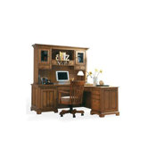 Woodland's Oak 68" W L-Shaped Computer Desk