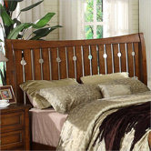 Craftsman Home Slat Headboard