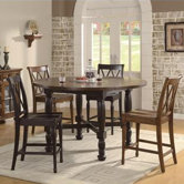 Delcastle 5 Piece Convert-A-Height Dining Set