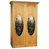 700 Napoleon Oak Wine Cooler Cabinet