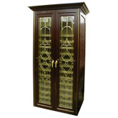 440 Two Door Bonaparte Oak Wine Cooler Cabinet