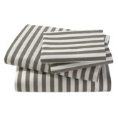 Ash Draper Stripe Sheet Set