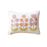 Rosette Blossom Boudoir Pillow