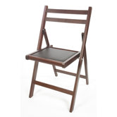 Wood Slat Folding Chair (Set of 4)