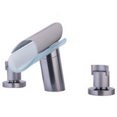 Morgana Double Handle Deck Mount Roman Tub Faucet Trim Grip Handle