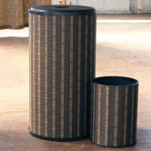 Barton Hamper with Wastebasket Set