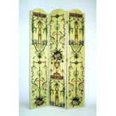 Intricate Floral Theme Room Divider