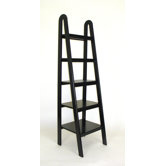 Ladder Shelf in Black